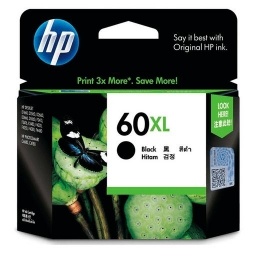 CARTUCHO HP ORIGINAL (60) CC641WL XL NEGRO