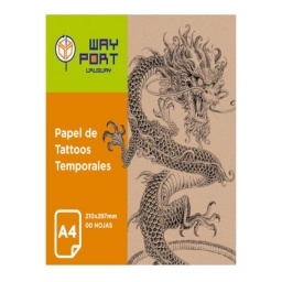 PAPEL TATOO TEMPORAL HIDROGRAFICO WAYPORT X5H.