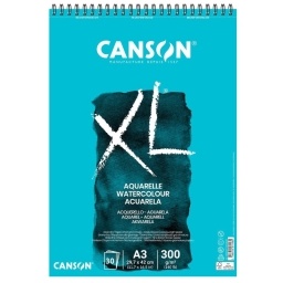 BLOCK CANSON XL ACUARELA 300 GRS. A3