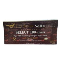 SOBRES COLOR FOX RIVER SOHO PACK X25