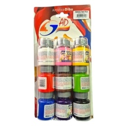 PINTURA TELA AD 40ML. SET X 9