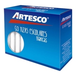 TIZAS BLANCAS ARTESCO CAJA X50