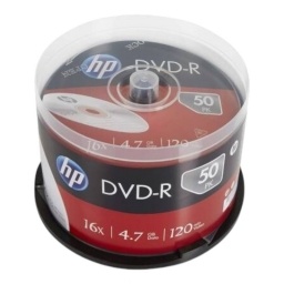 DISCO VIRGEN DVD-R HP BULL X50