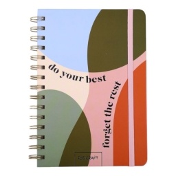 CUADERNO IBI CRAFT TAPA DURA CON STICKERS A5 60H. THE REST