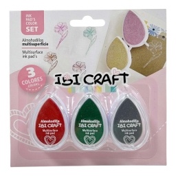 ALMOHADILLA IBI CRAFT MULTI SUPERFICIE PACK X3 OSCUROS