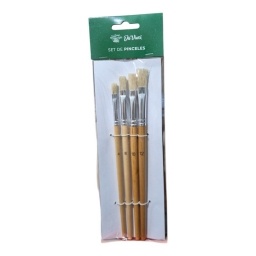 SET PINCEL DA VINCI CHATOS X4