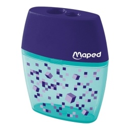 SACAPUNTAS MAPED SHAKER PIXEL DOBLE ORIFICIO