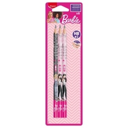 LAPIZ ESCRIBIR MAPED BARBIE X6