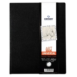 SKETCH BOOK CANSON ART BOOK UNIVERSAL COSIDO 96GR. 28X36CM.