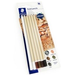 LAPICES PITT STAEDTLER LUMOGRAPH PASTEL X6