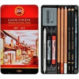 SET LAPICES PITT KOHINOOR GIOCONDA LATA X10