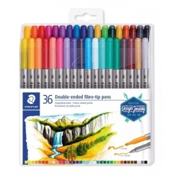 MARCADORES STAEDTLER DOBLE PUNTA X36